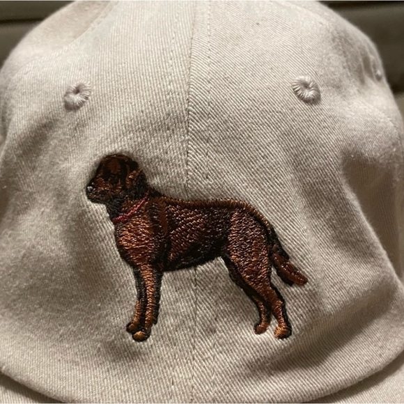 Your Breed Cap w/Embroidered Chesapeake Retriever on Front/Side Zippered Pocket - Picture 5 of 12
